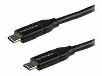 StarTech.com USB-C auf USB-C Kabel mit 5A Power Delivery - St/St - 3m - USB 2.0...