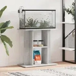 vidaXL Aquariumst&auml;nder Betongrau 60x30x60 cm Holzwerkstoff