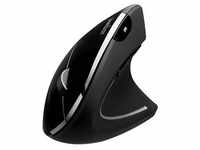 Perixx PERIMICE-813, ergonomische Multi-Device Maus, schnurlos, schwarz Eingabe /