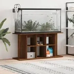 vidaXL Aquariumst&auml;nder Braun Eichen-Optik 120x40x60 cm Holzwerkstoff