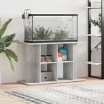 vidaXL Aquariumst&auml;nder Betongrau 100x40x60 cm Holzwerkstoff