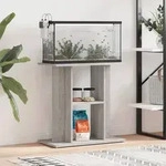 vidaXL Aquariumst&auml;nder Grau Sonoma 60x30x60 cm Holzwerkstoff
