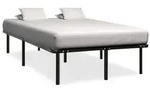 vidaXL Bettgestell Schwarz Metall 160&times;200 cm