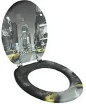 Toilettensitz WC-Sitz MDF New York Design