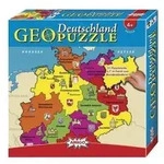00382 - GeoPuzzle - Deutschland, 51 Teile, ab 4 Jahren (DE-Ausgabe)