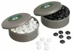 Go Spielsteine aus Glas, Set, Standard