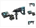 Makita DHR 202 RM Akku Kombihammer 18 V 2,0 J SDS Plus + 2x Akku 4,0 Ah +...