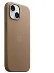 Apple Finewoven Case Backcover Apple iPhone 15 Taupe Induktives Laden, Sto&szlig;fest