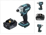 "Makita DTS 141 G1 Akku Impulsschrauber 18 V 40 Nm 1/4" Brushless + 1x Akku 6,0...