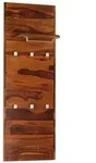 vidaXL Wandgarderobe Massivholz Akazie 118&times;40 cm