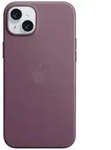 Apple Finewoven Case Backcover Apple iPhone 15 Plus Mulberry Induktives Laden,