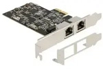 Delock Netzwerkadapter - PCIe 2.1 x2 Low-Profile - 100M/1G/2.5G Gigabit Ethernet