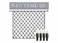 StarTrading System LED Black | Lichtnetz | koppelbar | exkl. Trafo | 3.00m x...