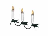 MARELIDA Kerzenlichterkette - Baumkerzen - 16 warmweiße Glühlampen - E10 Fas...