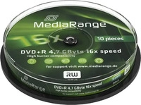 MediaRange MR453, MediaRange DVD+R 4.7GB 16x (10) CB
