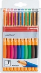 Stabilo 1099/10, STABILO pointVisco Gelschreiber orange 0,5 mm, Schreibfarbe: