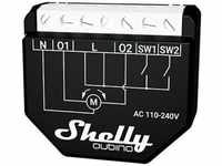Shelly Shelly_W_Shutter, Shelly Qubino Wave Shutter Relais Dual Roller Shutter