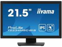 iiyama T2234MSC-B1S, 21,5 " (54,61cm) iiyama ProLite T2234MSC-B1S schwarz...