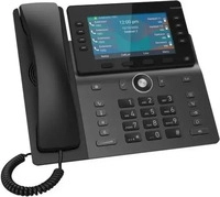 SNOM 00004631, SNOM M58 DECT Tischtelefon EU Schwarz