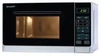 Sharp 18100095, SHARP Mikrowelle R-242 IN-W (silber)