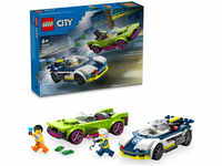 Lego 60415, Lego City Verfolgungsjagd mit Polizeiauto u.Muscle Car 60415, Art#