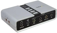 Startech ICUSBAUDIO7D, Startech 7.1 Soundkarte USB 2.0