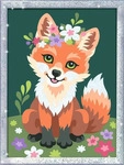 Ravensburger 23765, Ravensburger Malen nach Zahlen - Blumiger Fuchs