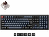 Keychron K10P-H3P-DE, Keychron K10 Pro - Gaming-Tastatur schwarz/blau,...