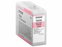 Epson C13T85060N, EPSON Tinte light mag. vivid 80.0ml SureColor SC-P800, Art#...
