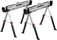 Metabo 626990000, metabo Arbeitsbock-Set MAB 82 (schwarz/silber, belastbar bis 590 kg