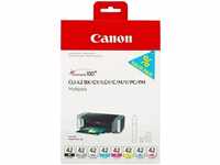 Canon 6384B010, Canon Tinte CLI-42 Multipack 6384B010 schwarz, grau, grau hell, cyan,