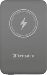 Verbatim 32249, 10.000 mAh Verbatim MAG WIREL POWER BANK GREY