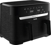 Tefal EY901N10, Tefal Dual Easy Fry Hei&szlig;luftfritteuse, Doppelkammer 5,2 L /...
