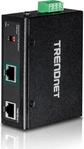 Trendnet TI-SG104, TrendNet PoE Splitter Gigabit industrial 60W UPoE Metall