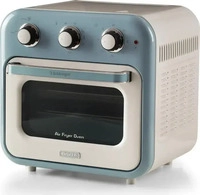 Ariete 4632BL, Ariete Hei&szlig;luftfritteuse und Mini-Ofen 3in1 Vintage Blue