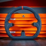 Asetek 40-035-0035012, Asetek SimSports GT Rim - Closed D, Leder - schwarz