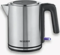 Severin WK 3489, SEVERIN Wasserkocher WK 3489 silber 1,0 l 2.400 W