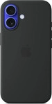 Apple MYY13ZM/A, APPLE iPhone 16 Silicone Case with MagSafe - Black