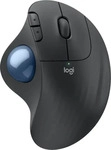 Logitech 910-007029, Logitech ERGO M575S Wireless Trackball - GRAPHITE+BLUE BALL -