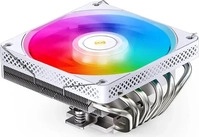 Jonsbo HP-600 WHITE, Jonsbo HP600 Low Profile CPU-K&uuml;hler, 120 mm - wei&szlig;, A-RGB