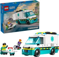 LEGO 60451, LEGO City 60451 Rettungswagen - Bauspielzeug f&uuml;r Kleinkinder ab 5 Jahren
