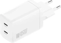4smarts 540400, 4smarts Ladeger&auml;t PDPlug Dual 45W GaN 2C wei&szlig;