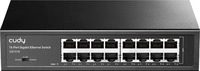 Cudy GS1016, Cudy GS1016 Netzwerk-Switch Gigabit Ethernet (10/100/1000) Schwarz