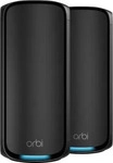 Netgear RBE972SB-100EUS, NETGEAR ORBI 970 MESH-WIFI-7-SET OF 2 QUAD-BAND-MESH BLACK