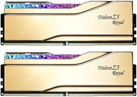 G.Skill F5-6000J2836G16GX2-TR5G, 32GB G.Skill Trident Z5 Royal RGB Gold...