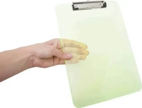 Maul 2340611, MAUL Klemmbrett neon 2340611 DIN A4 neongelb Kunststoff