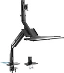 InLine 23174A, InLine Workstation-Tischhalterung mit Lifter und USB 3.0,...