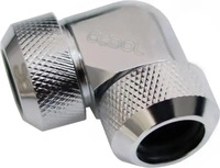 Alphacool 1012937, Alphacool Eiszapfen 13mm HardTube Anschraubt&uuml;lle 90&deg; L-Verbinder