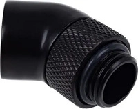 Alphacool 1011175, Alphacool Eiszapfen Winkeladapter 45&deg; drehbar G1/4 AG auf G1/4 IG