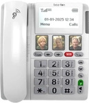 Beafon ML10_EU001W, Beafon ML10 LTE, 4G Tisch- Mobiltelefon mit SOS Sender, wei&szlig;